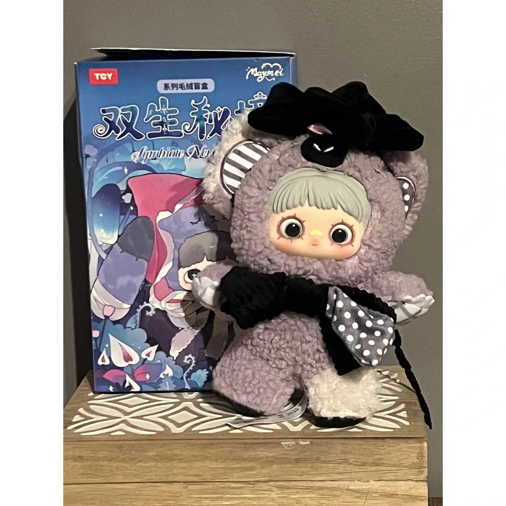 May Mei Symbiote Neverland Clover Koala Plush Blind Box Art Toy Figure Purple
